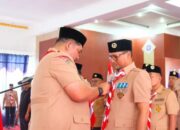 Bupati Labusel Resmi Pimpin Mabicab Pramuka 2025–2030