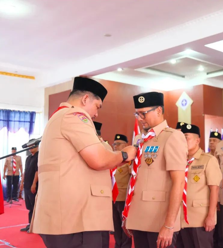 Bupati Labusel Resmi Pimpin Mabicab Pramuka 2025–2030