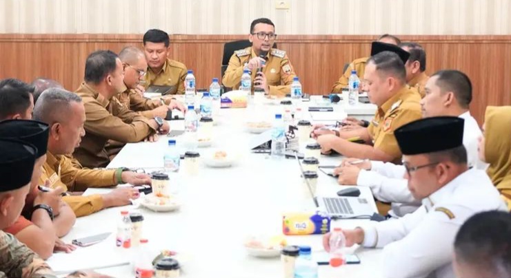 Bupati Labusel Pimpin Rapat MTQ, Hadiah Dijamin Cair Tepat Waktu