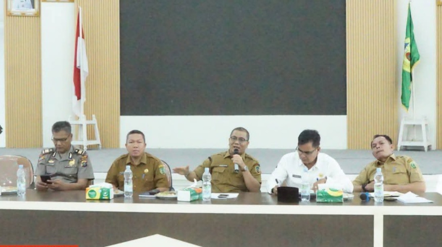 Pj Sekda Palas Pimpin Rapat Manasik Akbar, Simulasi Ibadah Haji 21 April