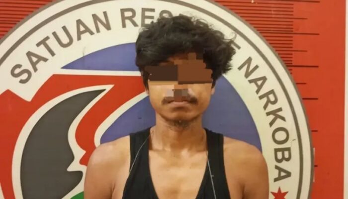 Pengedar Sabu Diringkus Di Kebun Sawit, Polres Palas Sita 0,48 Gram