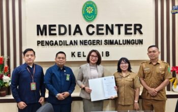 PN Dan Disdukcapil Simalungun Teken Kerja Sama Layanan Di Luar Gedung