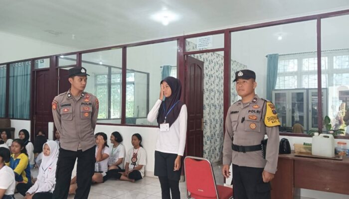 Polsek Raya Kawal Seleksi Kesehatan Calon Paskibraka Simalungun