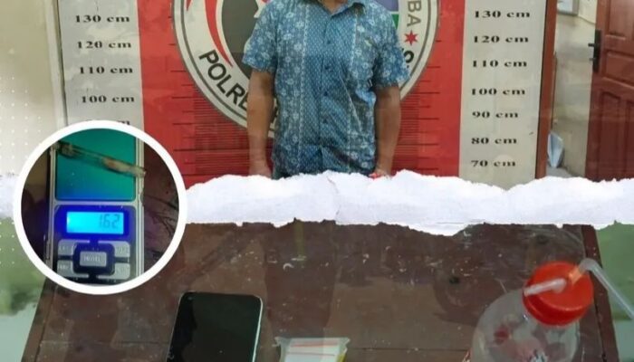 Tangkap Pengedar Sabu Di Lubuk Bunut, Polisi Sita Bukti 1,62 Gram
