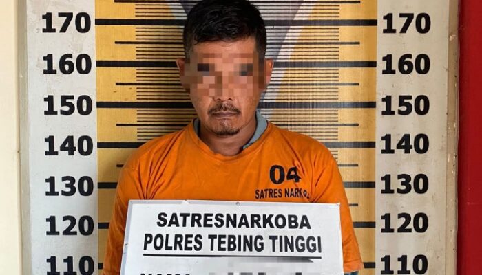 Satresnarkoba Tangkap Pengedar Sabu Di Jl Ir H Juanda Tebingtinggi