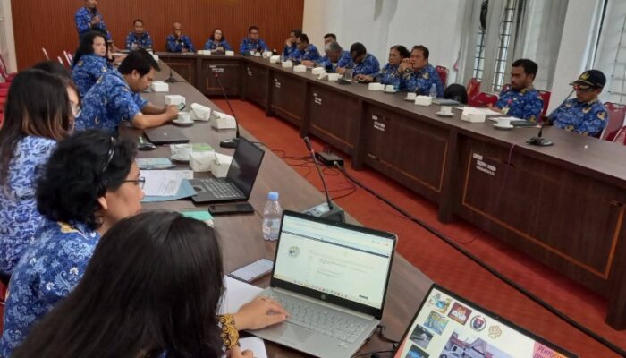 Pemkab Humbahas Gelar Pra Penilaian Dokumen BLUD SPAM