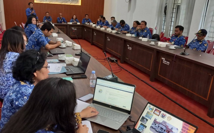 Pemkab Humbahas Gelar Pra Penilaian Dokumen BLUD SPAM