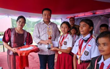 Marsaulina Sianturi Dari SDN Paranginan Selatan Sabet Juara I Olimpiade MIPAS