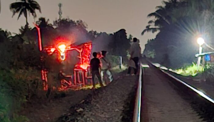 Polsek Sunggal Bongkar Bakar Pondok Dugaan Judi dan Narkoba Berkat Dumas