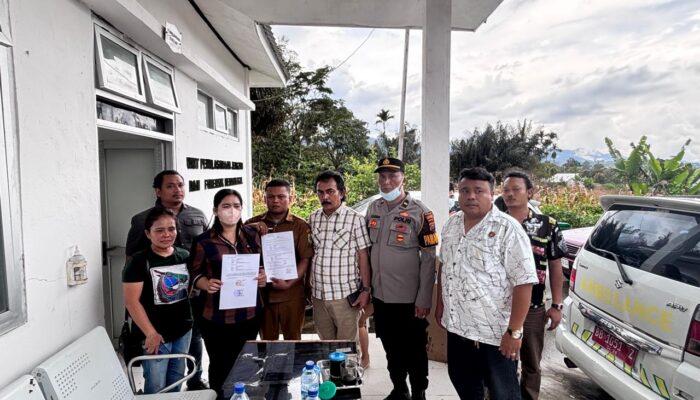 Polres Pakpak Bharat Evakuasi Mayat Wanita Yang Ditemukan di Desa Sukaramai