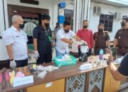 Kejari Gunungsitoli Musnahkan Barang Bukti Tipidum