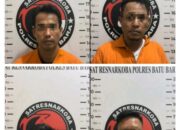 Sat Narkoba Polres Batubara Ringkus Empat Pria, Sita Hampir 2 Ons Sabu