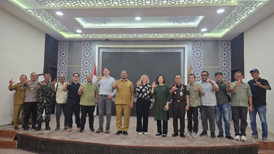 Berikan Dukungan Moral, CEO IDH Internasional Kunjungi Aceh Tamiang