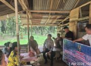 Polsek Linggabayu Gelar Sosialisasi PETI di Desa Lobung, Dorong Penambangan Legal