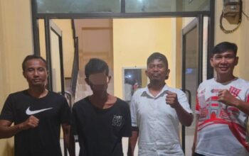 Polsek Pantai Labu Tangkap Residivis Pencurian di Tiga Lokasi