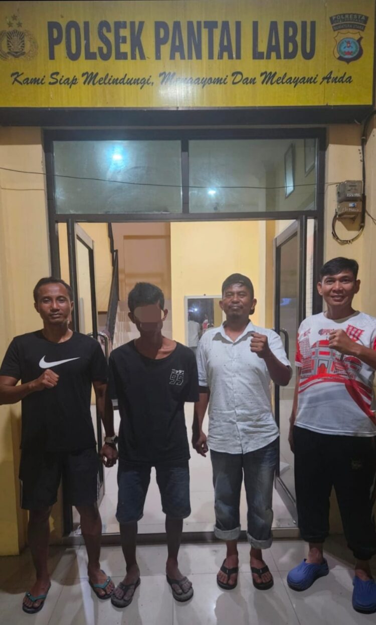 Polsek Pantai Labu Tangkap Residivis Pencurian di Tiga Lokasi