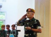 Letkol Arh Wahyu Hidayat Pimpin Upacara Kenaikan Pangkat Bintara dan Tamtama