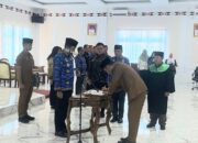 Bupati Madina Lantik 59 Pejabat Eselon III dan IV