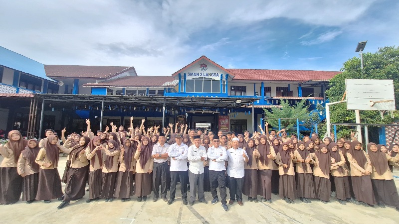 Membanggakan, 93 Siswa SMANTig Langsa Lolos PTN Jalur SNBP