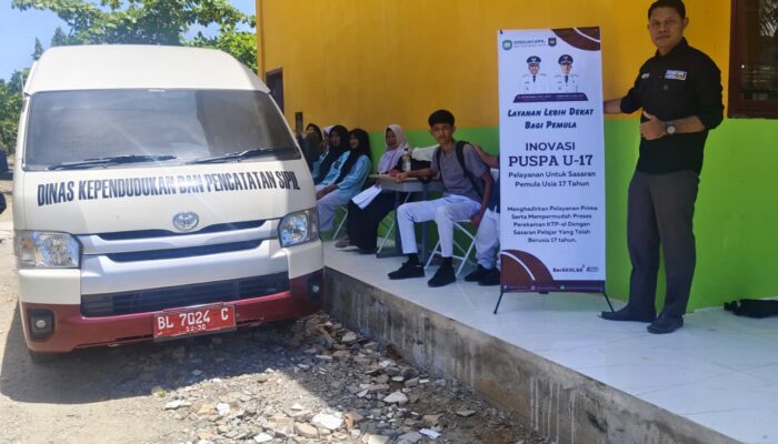 Menuju 100 Persen, Perekaman e-KTP Abdya Sasar Pemula 