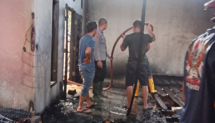 Rumah di Kampung Mengaya Hangus Terbakar, Diduga Korsleting Listrik