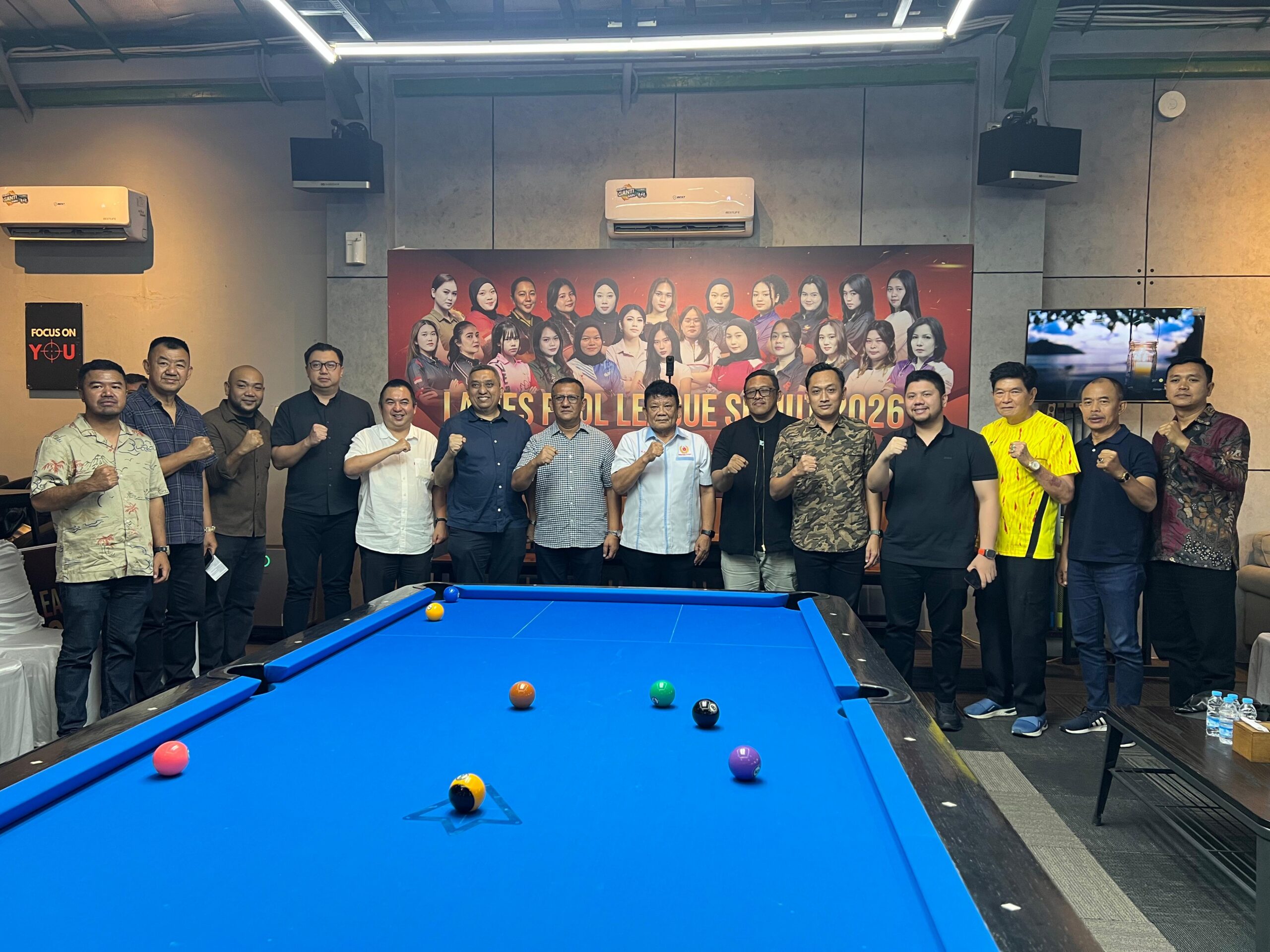 Hatunggal Buka Kejuaraan Biliar Ladies Pool Nine Ball