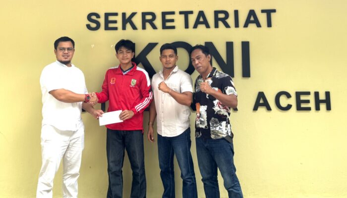 KONI Banda Aceh Lepas Atlet Skateboard Ikut Kejuaraan Asia