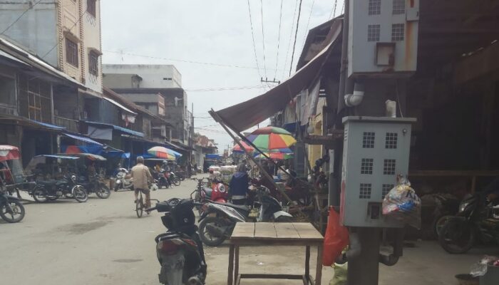 PKL Di Babalan Masih Belum Masuk Ke Lokasi 