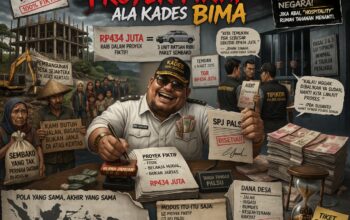 Aksi “Barbar” Proyek Fiktif ala Kades Bima