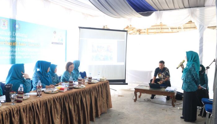 TP PKK Kota Binjai Lakukan Pembinaan UP2K di Binjai Barat