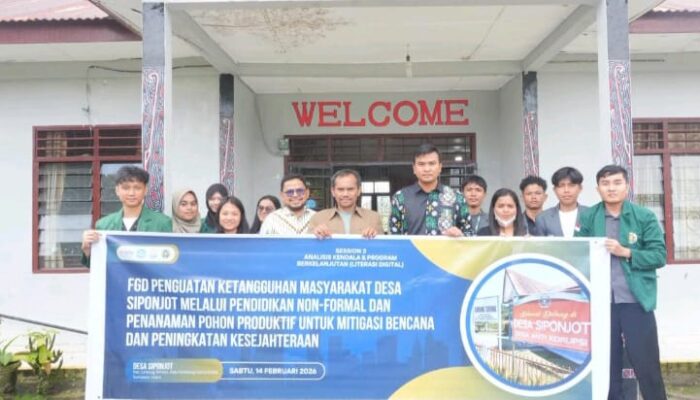 Tim Pengabdian Kepada Masyarakat USU Laksanakan FGD Program Penguatan Ketahanan Masyarakat