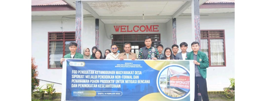 Tim Pengabdian Kepada Masyarakat USU Laksanakan FGD Program Penguatan Ketahanan Masyarakat