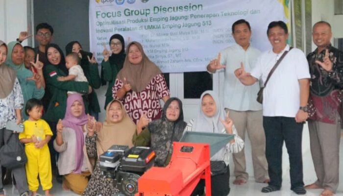 FGD Optimalisasi Produksi Emping Jagung: Penerapan Teknologi Inovasi Peralatan di UMKM Emping Jagung 513