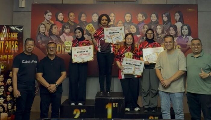 Liza Juara Seri I Ladies Pool Sumut 2026