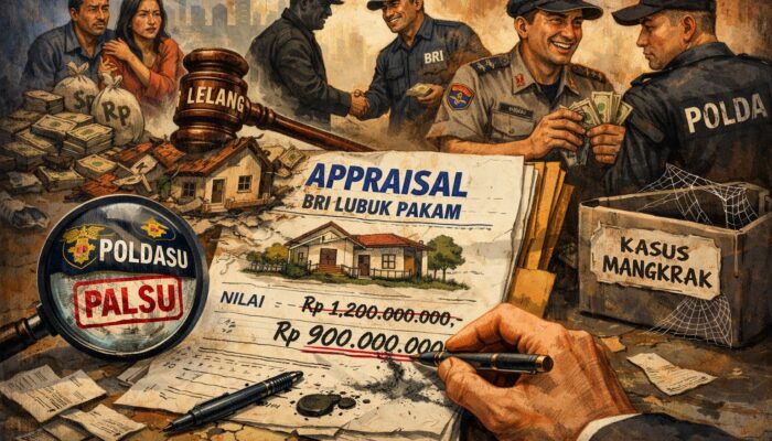 Jejak Catatan Palsu Appraisal BRI di Poldasu