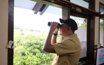 Pesan Bupati Madina Usai Pantau Aktivitas Gunung Sorik Marapi