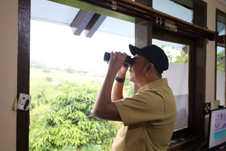 Pesan Bupati Madina Usai Pantau Aktivitas Gunung Sorik Marapi