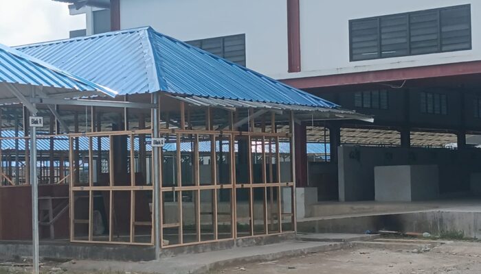 Tunggu Listrik Menyala, Pedagang Pasar Baru Panyabungan Siap Pindah Mei