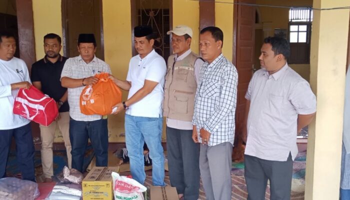 Korban Kebakaran Di Desa Blang Ara Keude Peroleh Bantuan
