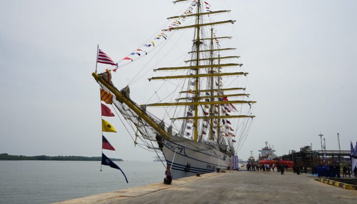 KRI Bima Suci Tiba Di Belawan, Rico Waas Siap Kenalkan Potensi Medan Ke Mata Dunia