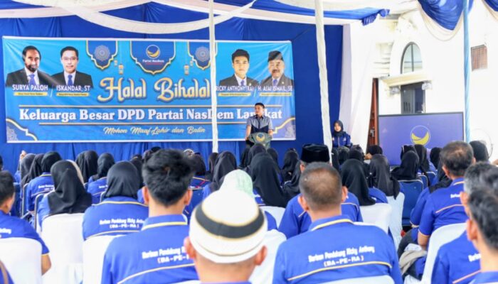 Perkuat Persatuan Kader, DPD NasDem Langkat Gelar Halalbihalal