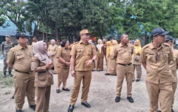 Tinjau Fasilitas Pendukung MTQ, Bupati Deliserdang Akan Bangun Tiga RKB di SMPN 1 Beringin