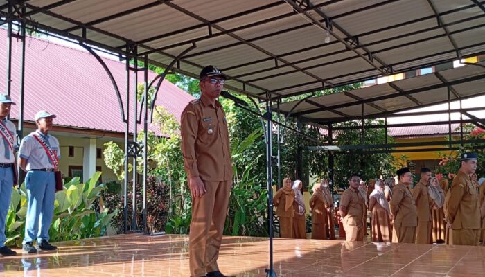 Camat Peukan Bada Ajak Junjung Tinggi Kejujuran Dan Disiplin