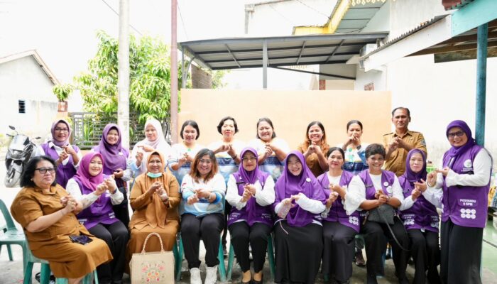 Kunjungi Posyandu Tunas Bangsa II, Ketua Tim Pembina Posyandu Binjai Dorong Pencegahan Stunting