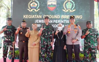 Wabup Langkat Hadiri Ground Breaking Jembatan Gantung Garuda Merah Putih Kuala