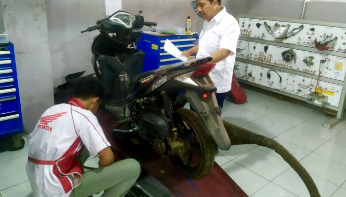 Honda Perluas Uji Kompetensi Siswa SMK Di Sumatera Utara