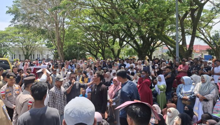 Sebelas Poin Isi Petisi Dari Pendemo, Tuntut Pemkab Bireuen Penuhi Hak Korban Banjir