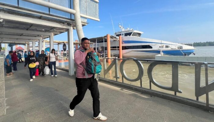 Arus Lebaran Melonjak 17 Persen, Pelabuhan Teluknibung Tetap Terkendali