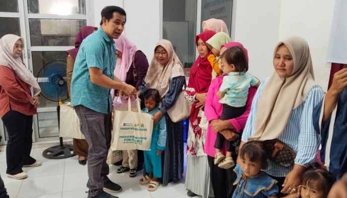 PTPN IV Regional VI Salurkan PMT Program Intervensi Stunting di Langsa