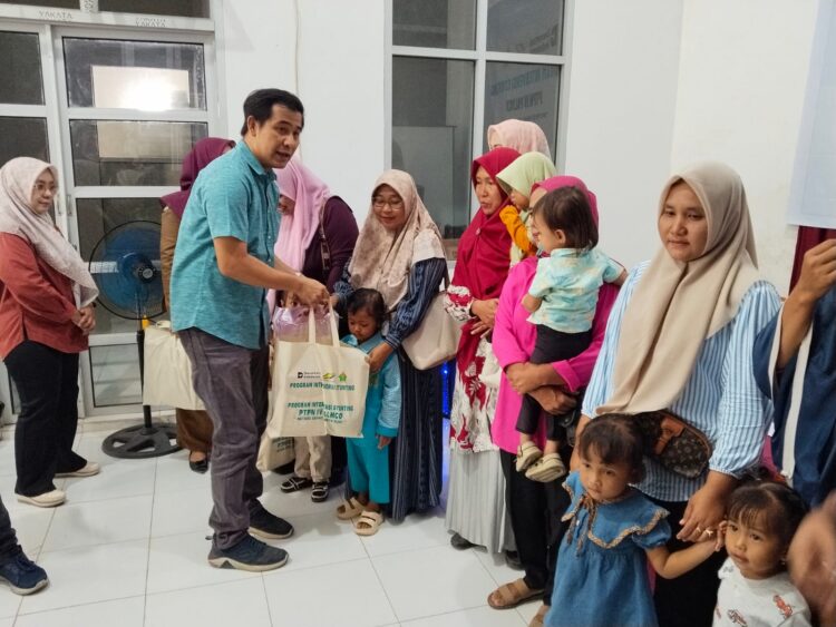 PTPN IV Regional VI Salurkan PMT Program Intervensi Stunting di Langsa